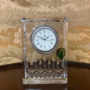 Waterford Lismore Small Crystal Clock